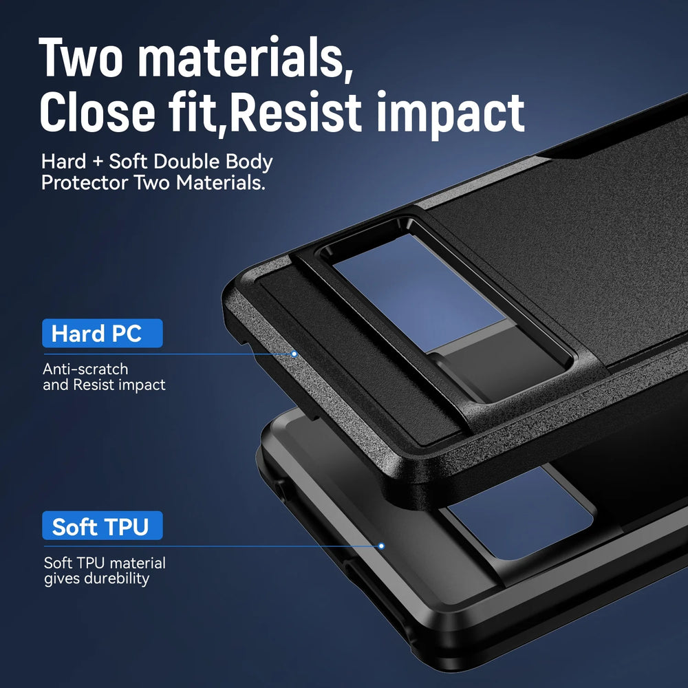 Blacktech Samsung Galaxy A57 Commuter Case
