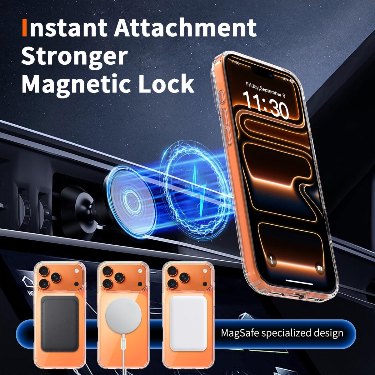 Blacktech Samsung Galaxy A57 Mag Case MagSafe Magnetic
