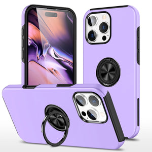 Blacktech Samsung Galaxy A57 Slim Style Magnetic Ring Stand Case
