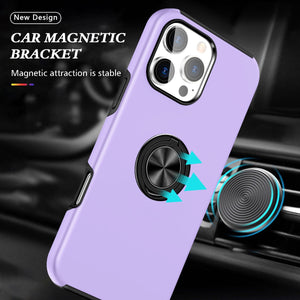Blacktech Samsung Galaxy A57 Slim Style Magnetic Ring Stand Case