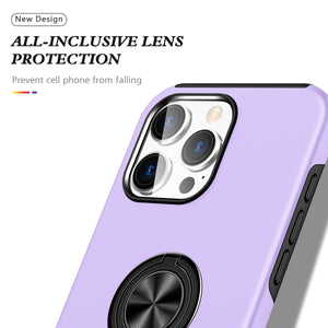 Blacktech Samsung Galaxy A57 Slim Style Magnetic Ring Stand Case