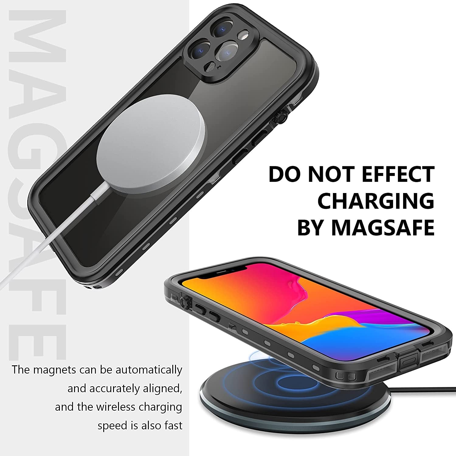 Blacktech Samsung Galaxy A57 Waterproof Case