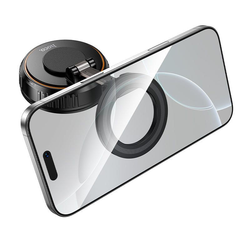 Hoco Magnetic Car Phone Holder with Suction Cup Mount for Dashboard or Windscreen
