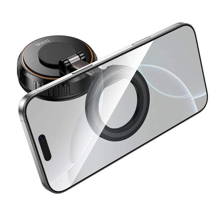Hoco Magnetic Car Phone Holder with Suction Cup Mount for Dashboard or Windscreen