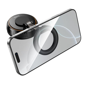 Hoco Magnetic Car Phone Holder with Suction Cup Mount for Dashboard or Windscreen