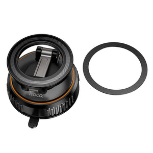 Hoco Magnetic Car Phone Holder with Suction Cup Mount for Dashboard or Windscreen