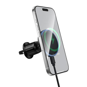 Borofone 15W Magnetic Wireless Fast Charging Car Holder for Air Vent