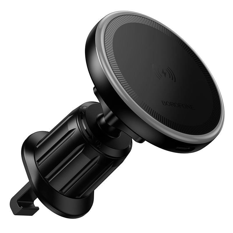 Borofone 15W Magnetic Wireless Fast Charging Car Holder for Air Vent