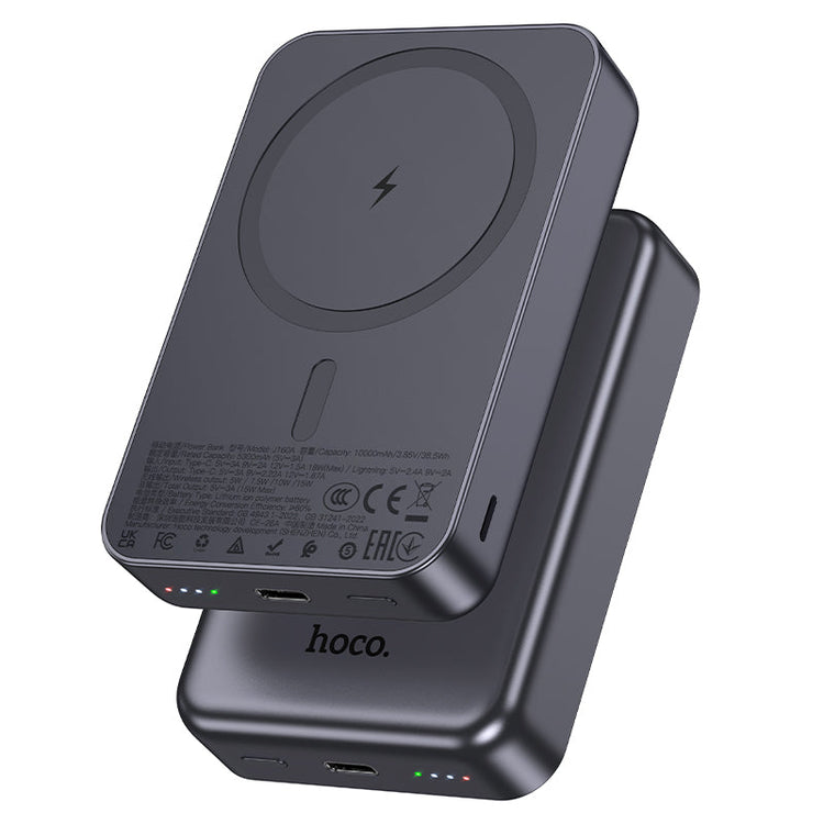 Hoco 10000mAh Magnetic Power Bank PD20W CCC Certified MagSafe Compatible J160A