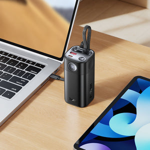 Hoco 20000mAh Power Bank 65W PD CCC Certified Fast Charging Two Built-In Cables Q59