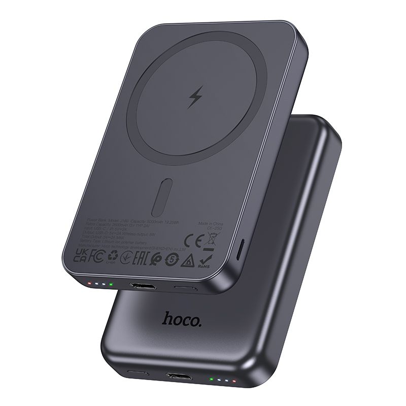 Hoco 5000mAh MagSafe Magnetic Power Bank Portable Wireless Charger