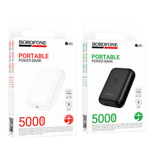 BOROFONE 5000mAh Portable Power Bank 10W Phone Charger