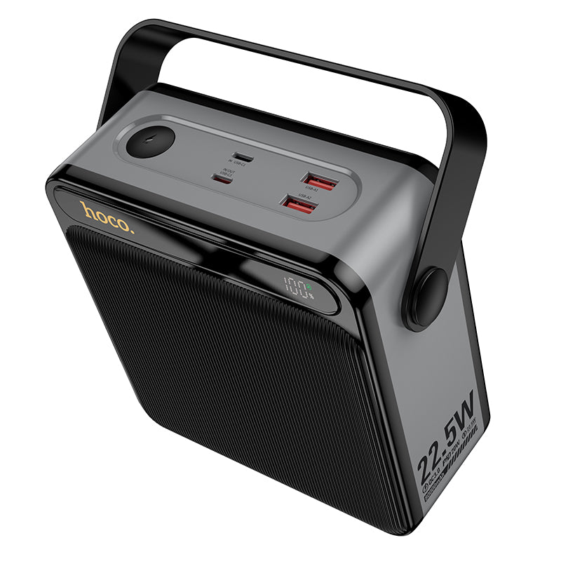 Hoco 80000mAh Power Bank 22.5W PD20W Fast Charging High Capacity Portable Charger with LED Light