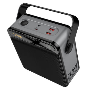 Hoco 80000mAh Power Bank 22.5W PD20W Fast Charging High Capacity Portable Charger with LED Light