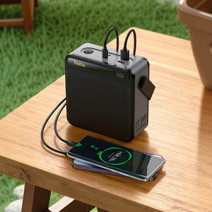 Hoco 80000mAh Power Bank 22.5W PD20W Fast Charging High Capacity Portable Charger with LED Light