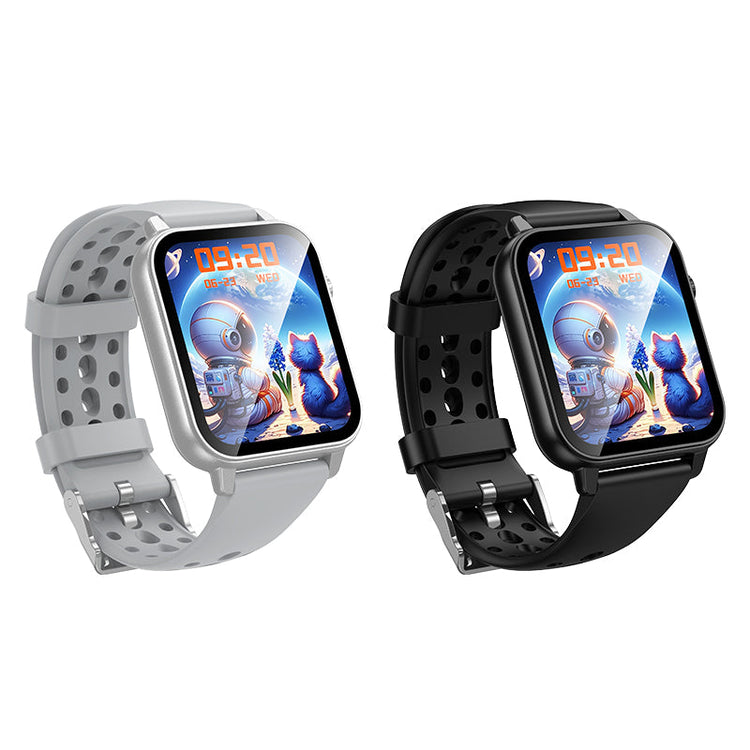 Borofone Bluetooth Calling Smart Watch with Touchscreen Display and Notifications