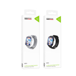 Borofone Bluetooth Calling Smart Watch with Touchscreen Display and Notifications