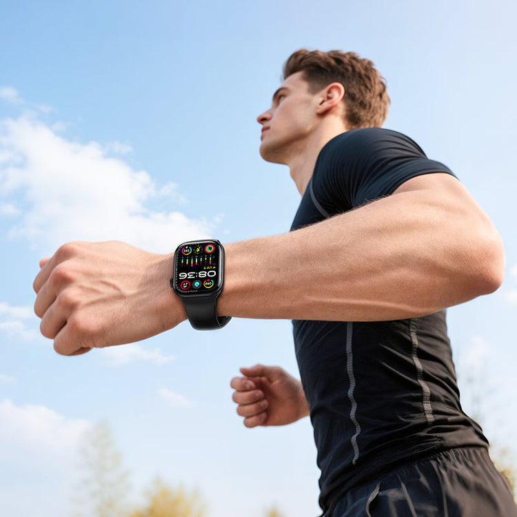 Borofone Bluetooth Calling Smart Watch with Heart Rate and Sleep Monitoring