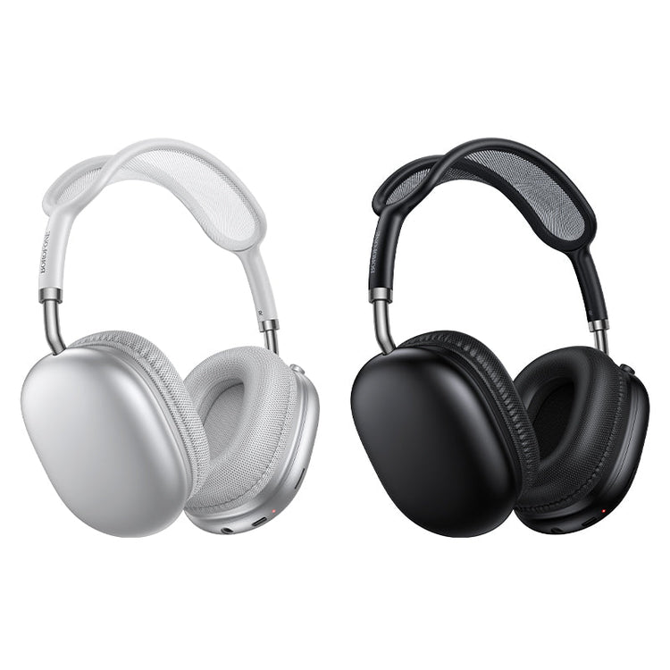 Borofone True Wireless Bluetooth Earbuds with USB-C Charging Case for Everyday Use
