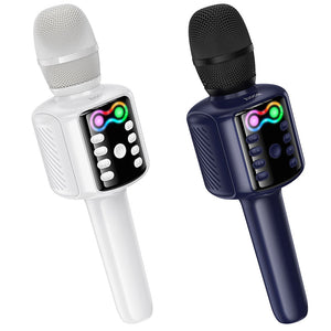Hoco Wireless Bluetooth Karaoke Microphone and Speaker with USB and SD Playback