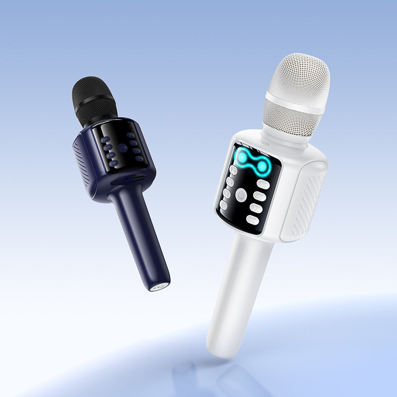 Hoco Wireless Bluetooth Karaoke Microphone and Speaker with USB and SD Playback