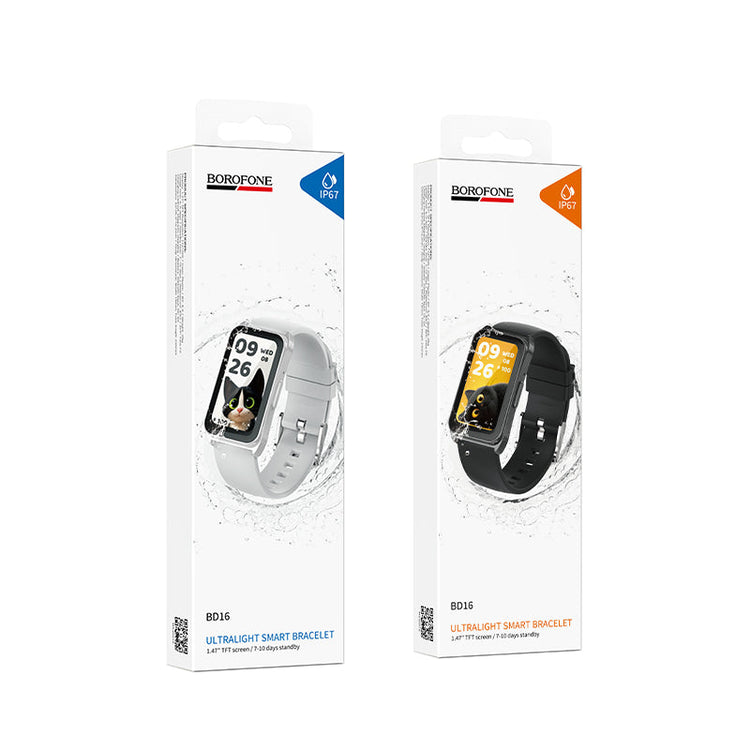 Borofone Smart Bracelet with Heart Rate, SpO2 Tracking and Bluetooth Calling