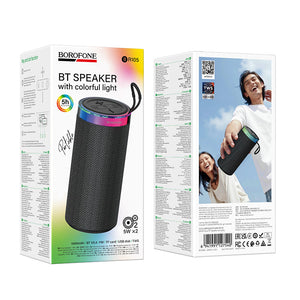 Borofone 5Wx2 Dual Driver Portable Bluetooth Speaker with FM Radio and TF Card