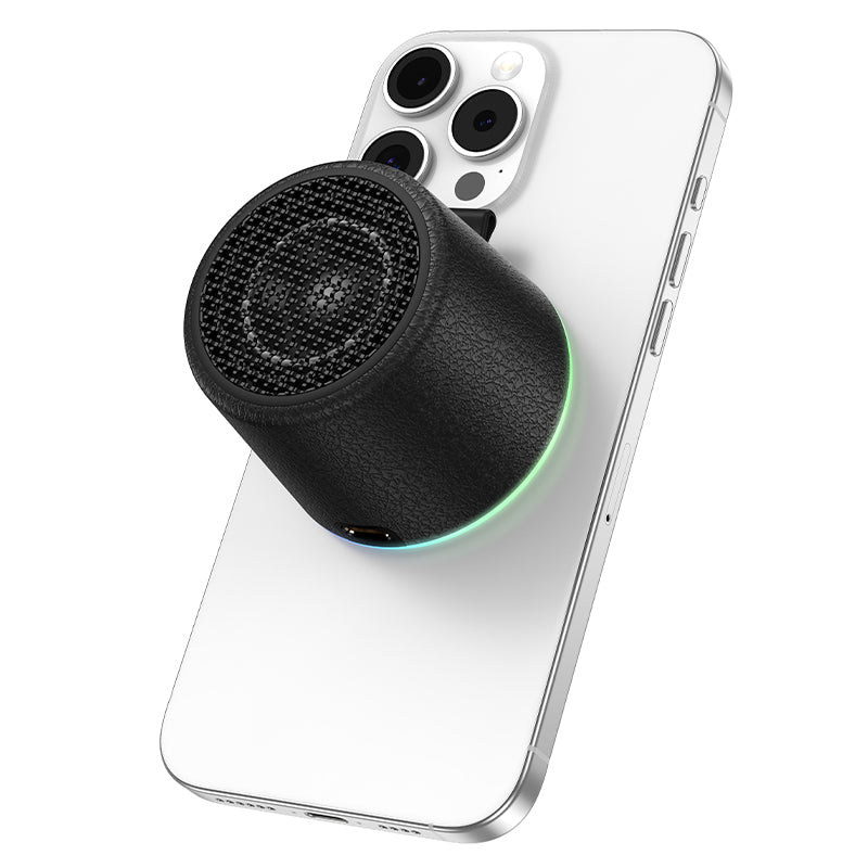 Hoco Magnetic Bluetooth Speaker 8W Portable Clear Sound Rechargeable Battery HC49