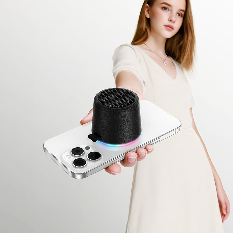 Hoco Magnetic Bluetooth Speaker 8W Portable Clear Sound Rechargeable Battery HC49