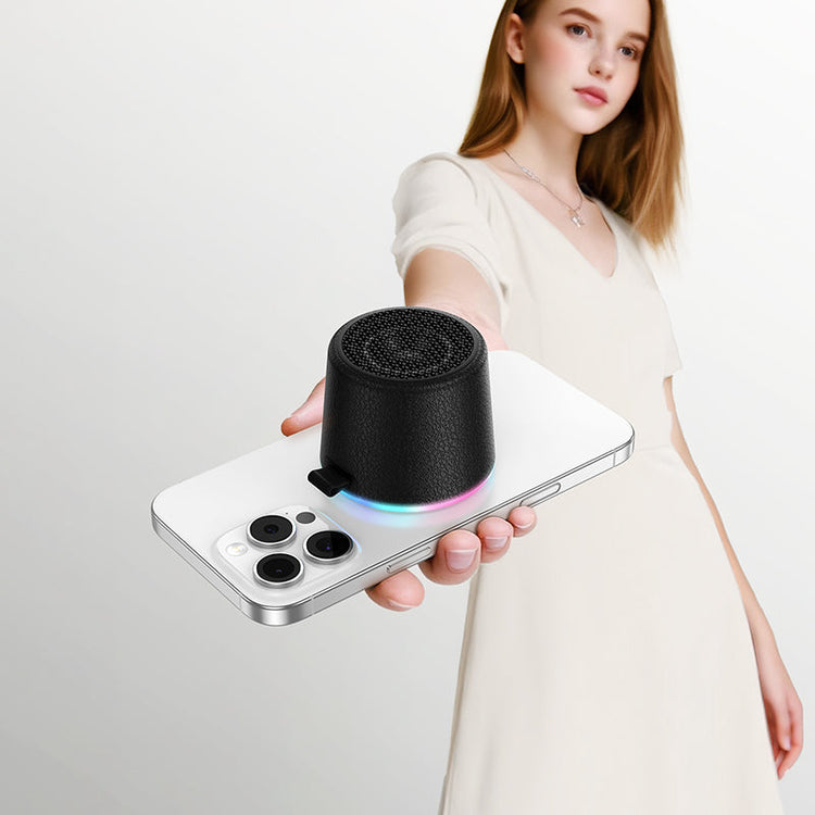Hoco Magnetic Bluetooth Speaker 8W Portable Clear Sound Rechargeable Battery HC49