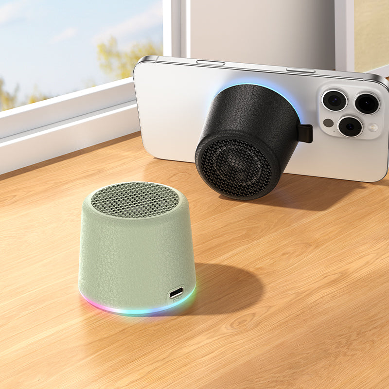 Hoco Magnetic Bluetooth Speaker 8W Portable Clear Sound Rechargeable Battery HC49