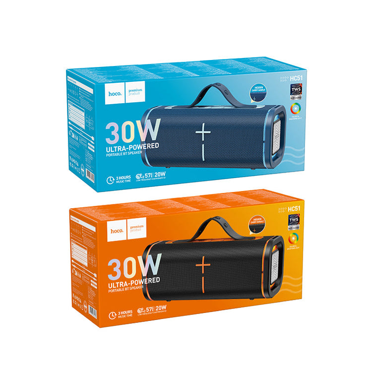 Hoco Sports Bluetooth Speaker 30W Powerful Bass Long Battery Life HC51