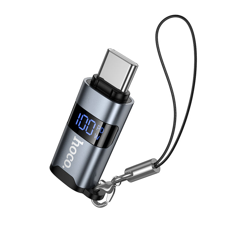 Hoco USB-C to USB-C Adapter 100W Screen Display Male to Female Mini Adapter UA44A
