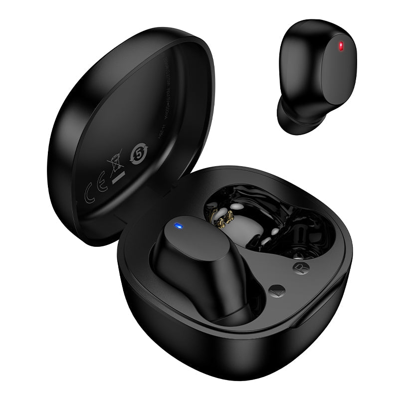 Borofone True Wireless Bluetooth Earbuds with Charging Case and Comfortable Fit