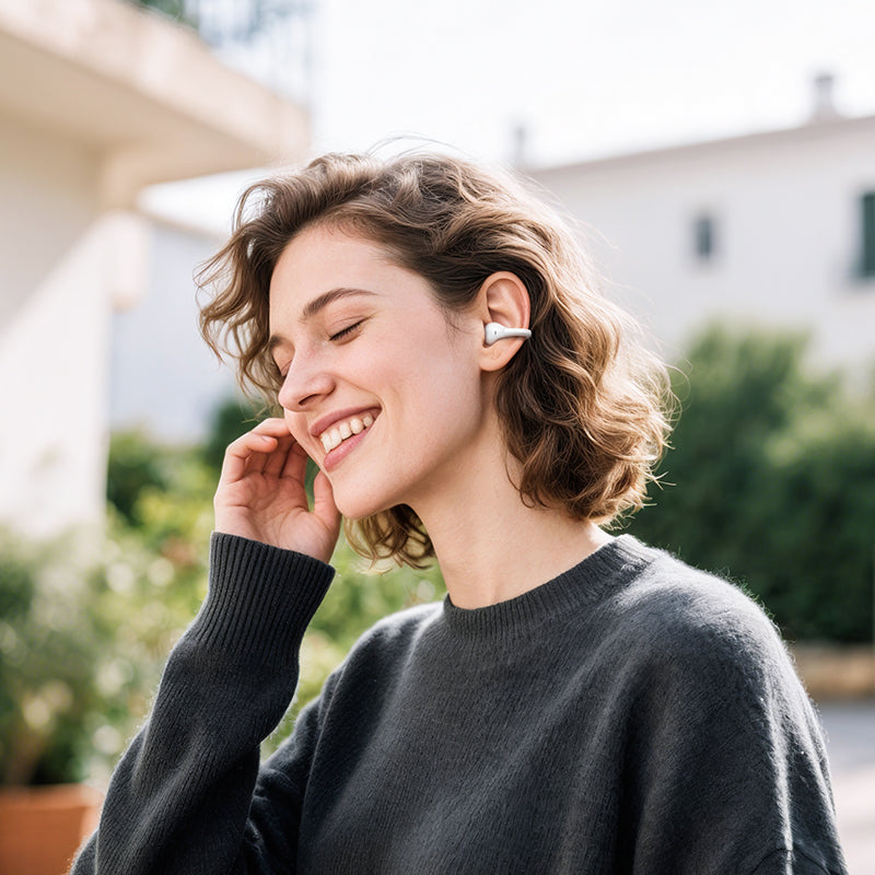 Hoco Open Ear Clip-On True Wireless Bluetooth Earbuds with App Control