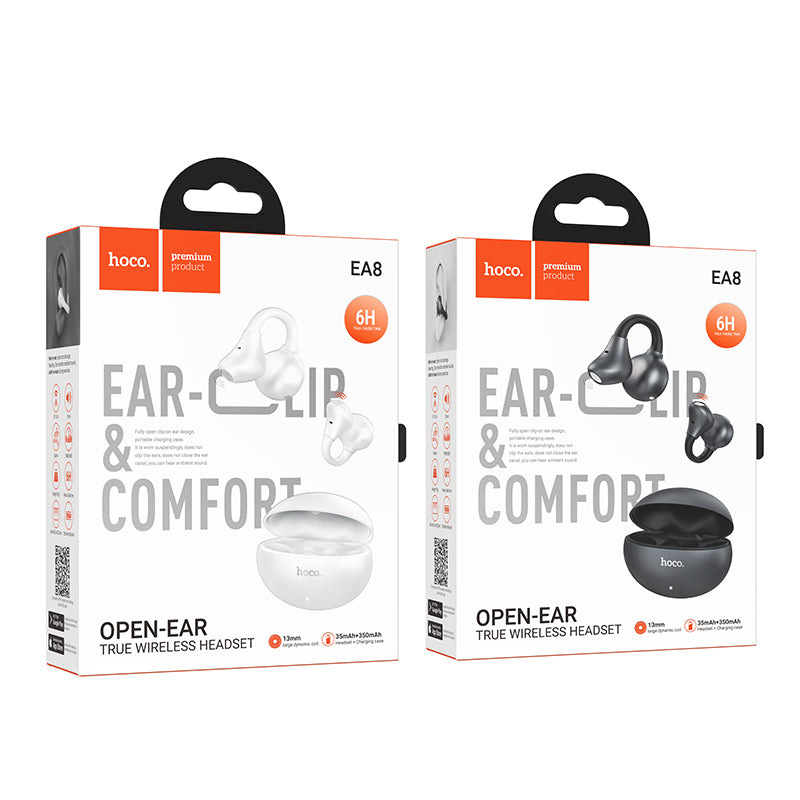 Hoco Open Ear Clip-On True Wireless Bluetooth Earbuds with App Control