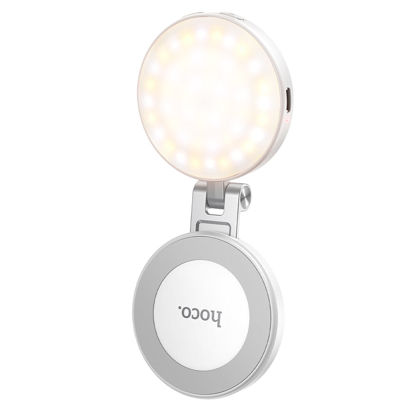 Hoco MagSafe Magnetic Fill Light with Kickstand and Mirror for Video Calls