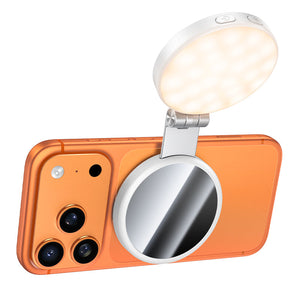 Hoco MagSafe Magnetic Fill Light with Kickstand and Mirror for Video Calls