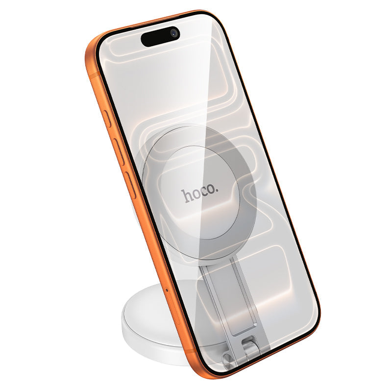 Hoco MagSafe Magnetic Fill Light with Kickstand and Mirror for Video Calls