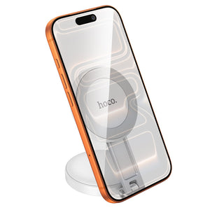 Hoco MagSafe Magnetic Fill Light with Kickstand and Mirror for Video Calls