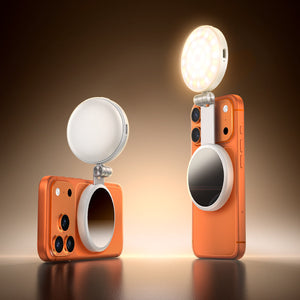 Hoco MagSafe Magnetic Fill Light with Kickstand and Mirror for Video Calls
