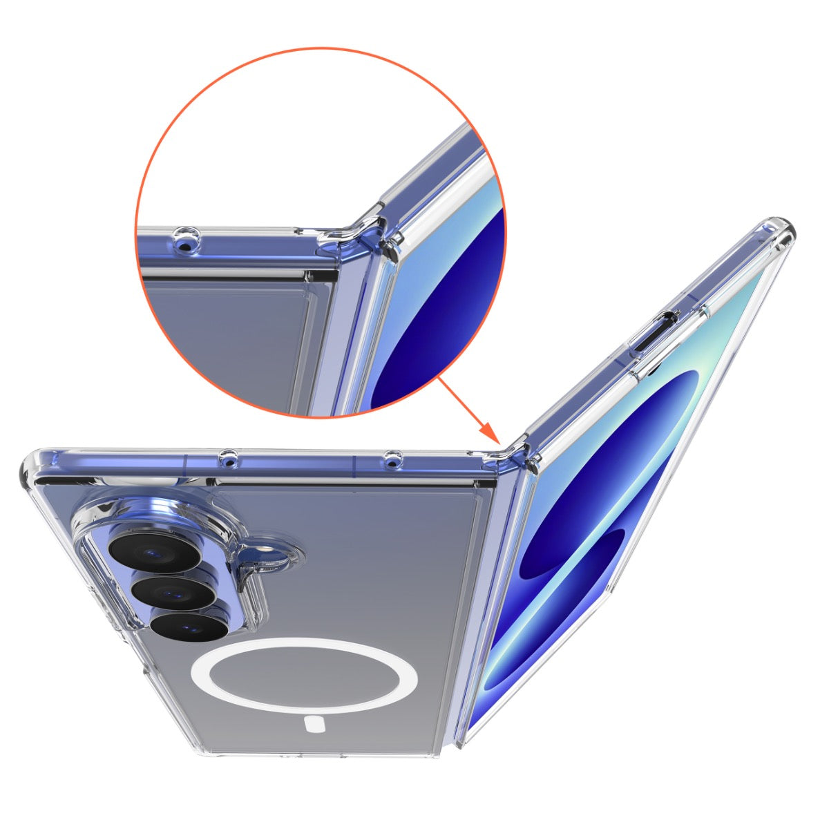 Blacktech Samsung Galaxy Z Fold 8 Ultra Mag Case MagSafe Magnetic