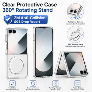 Blacktech Samsung Galaxy Z Flip 8 Stay Clear Ring MagSafe Magnetic