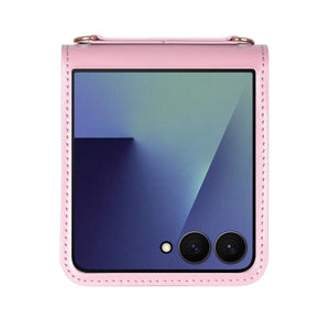 Hanman Samsung Galaxy Z Flip 8 Premium Leather Wallet Flip Case with Card Slots