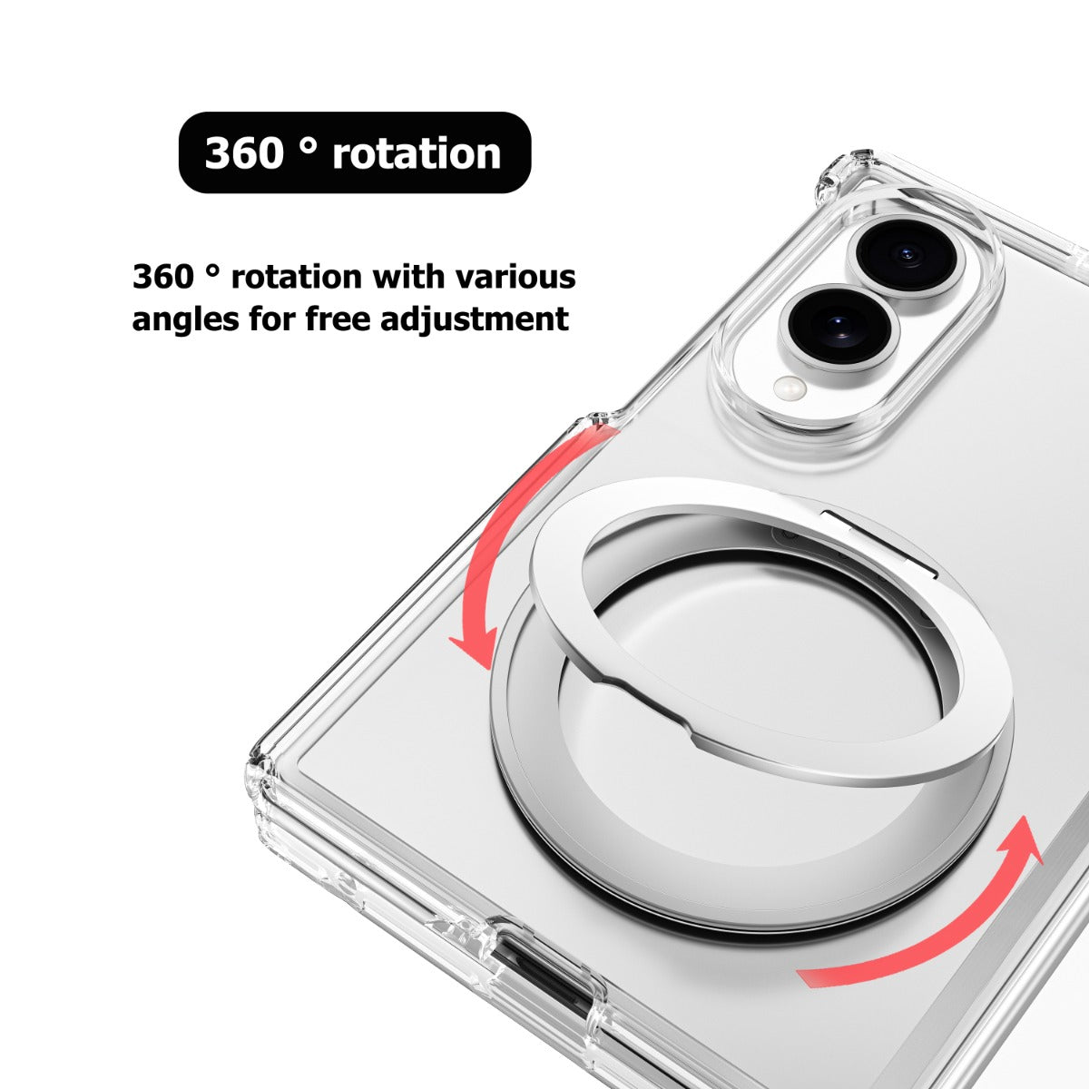 Blacktech Samsung Galaxy Z Fold 8 Stay Clear Ring MagSafe Magnetic