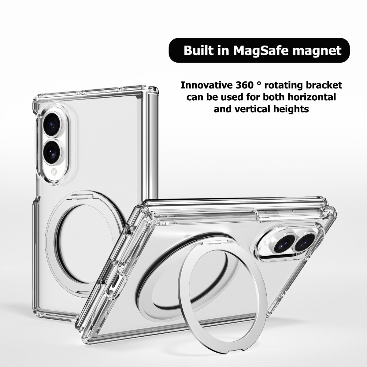 Blacktech Samsung Galaxy Z Fold 8 Stay Clear Ring MagSafe Magnetic