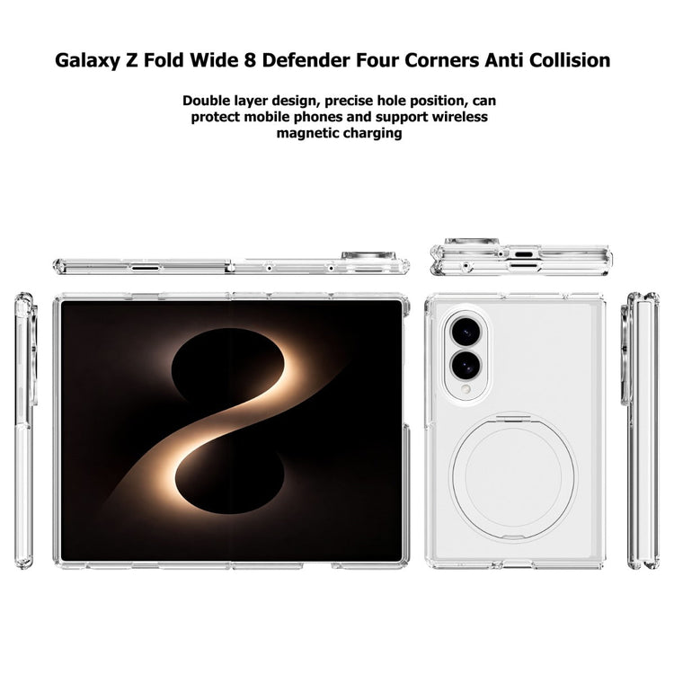 Blacktech Samsung Galaxy Z Fold 8 Stay Clear Ring MagSafe Magnetic