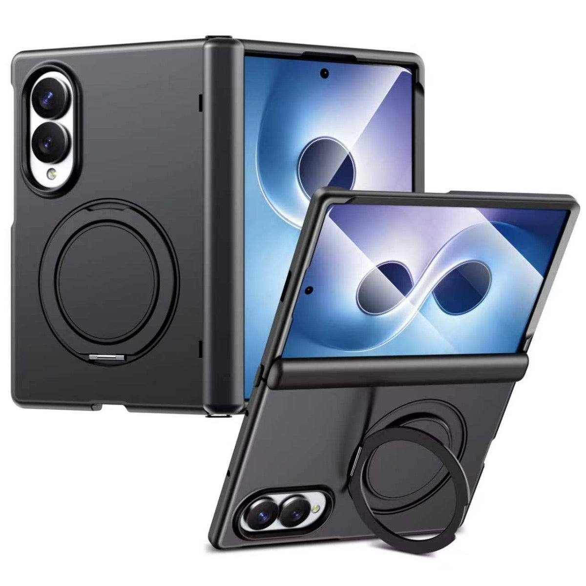 Blacktech Samsung Galaxy Z Fold 8 Sentinel X Ring With Hinge Protection MagSafe Magnetic