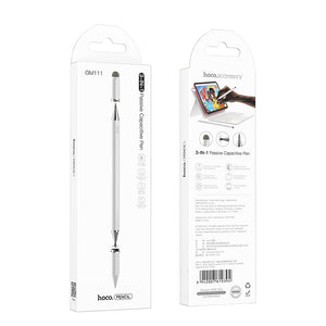 Hoco 3-in-1 Passive Capacitive Stylus Pen with Interchangeable Tips