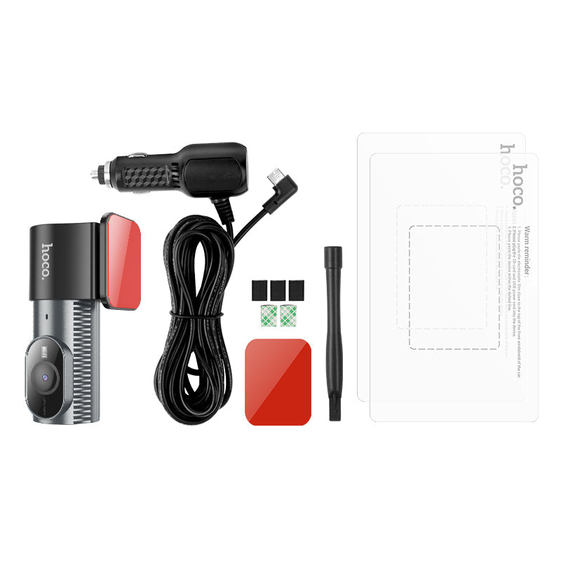 Hoco Screenless Hidden 720P Dash Cam Driving Recorder for Everyday Use